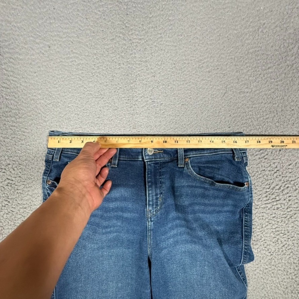 Levis Jeans Womens 33x24 Slim Taper Ankle Denim 5 Pocket Casual Preppy Stretch - Picture 4 of 10